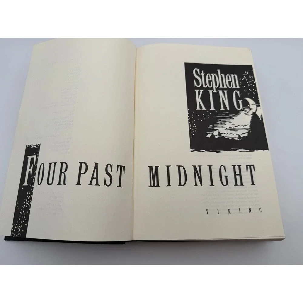 Stephen King Four Past Midnight 1990 First Edition 1st Printing Hardcover Viking